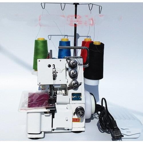 Household industrial dual-purpose four-wire three-thread flat seam, overlock machine, with LED light
