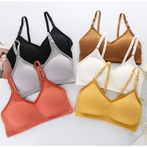 Seamless Brassiere Bras For Women Full Cup Breathable Bralette Wire Free Sleep Bra Tube Top Bralette Thread Girl Women Bra