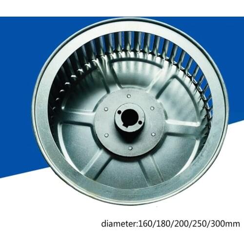 Centrifugal fan blower wheel centrifugal blower fan impeller replacements range hood blower accessories forward/reverse