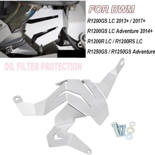 For BMW R1200GS R1250GS R1200RS R1200R NEW Motorcycle 2013-2017 Oil Filter Cover Oil Filter Protection Cover Accessories