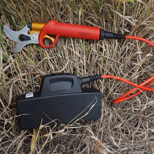HISEED HDP828 Electric Orchard and Vineyard Pruners,40mm cutting diameter( one complete set )