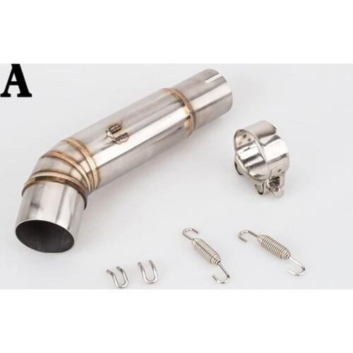 For Honda CBR600F CB600F Hornet 2007- 2013 Hornet 600 Slip-on Motorcycle Exhaust Muffler Middle Link Pipe Escape Connection Pipe