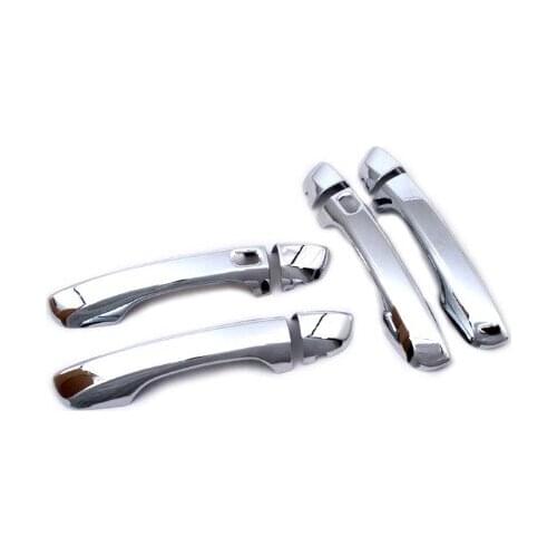 Chrome Door Handle Cover Keyless Version for VW Tiguan Mk2