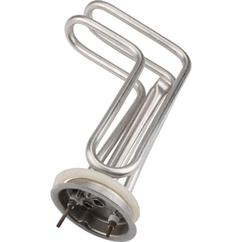 Isuotuo 72mm Cap 220v 1500w Electric Heating Tube with 2 Temperature Control Hole, Stainless Steel Electirc Heater Parts