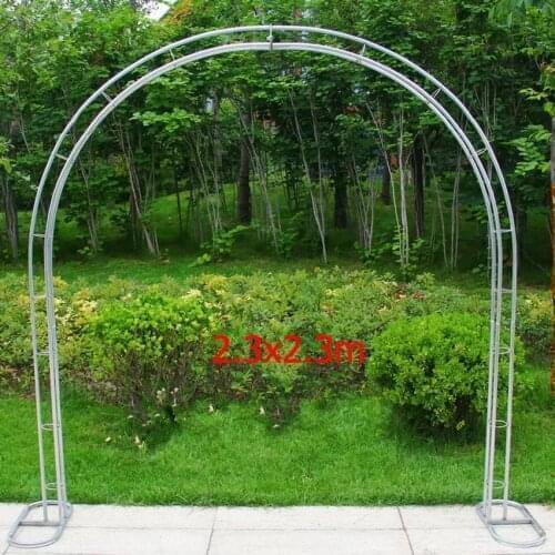 Free shipment Round Arch Metal Arch Centerpiece for Wedding Decorations Party Event Decoration-2.3m Tall*2.3m Wide