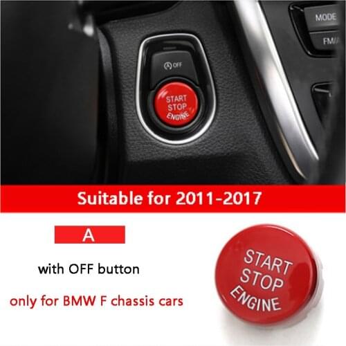 Car Engine Start Stop Button Switch Cover For BMW F10 F11 F12 F15 F16 F20 F21 F22 F23 F25 F30 F31 F32 F34 F48 G30 G11 F Chassis