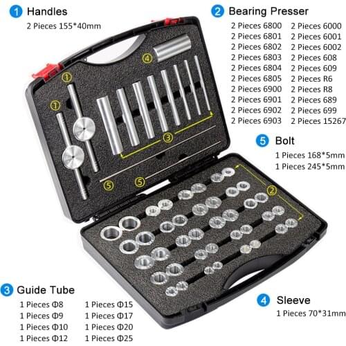 BIke mtb Bearing Press Set For Wheels/Hub Bearing Installation Bicycle Soft Tail Frame Turning Point Bearing Hub Assembly Tool