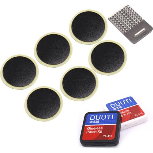 Tire Patch Kit Bicycle Repair Tool No Glue Puncture Repair Tool Quick Drying