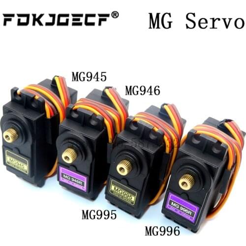 Servos Digital MG995 MG996R MG996 MG946 MG946R MG945 Servo Metal Gear for Model Helicopter Boat For Arduino UNO diy