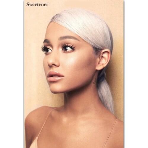 J041 Ariana Grande Sweetener Music Girl Star Silk Poster Wall Sticker Decoration Gift