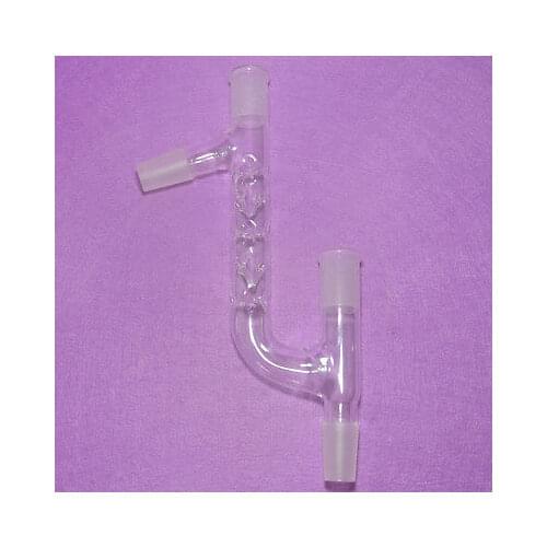 24/40,120mm,4-way Glass Vigreux Distillation Head,Chemical Laboratory Glassware