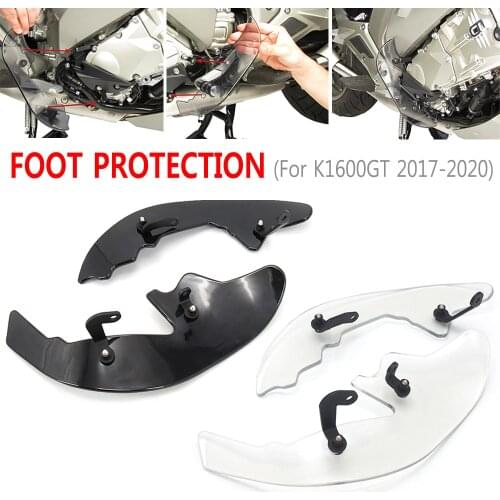 Motorcycle Splash Foot Protection Guard For BMW K1600GT K 1600 GT K1600 GT 2017 - 2020 Rear Foot Brake Lever Pedal Shifter Cover