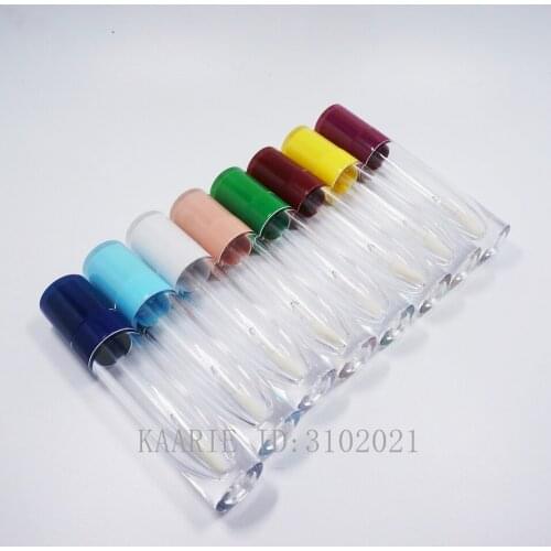 1/2/5Pcs 8ml Empty Lip Gloss Tube Plastic Lipgloss Bottle Cylinder Small Lipgloss Wholesale Lip Gloss Containers Lipgloss Tube