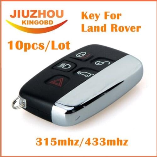 10pcs/Lot DHL Free shipping Smart Key Fob 315/433/434mhz For Land Rover for Range Rover Sport Central Locking car complete key