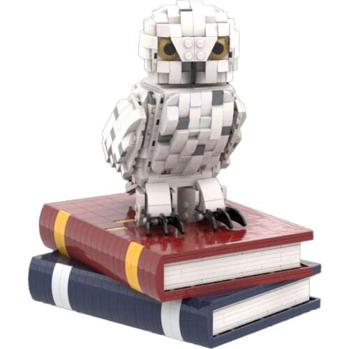 1539PCS Movie Idea MOC Building Blocks The Owl Animal Building Models Childrens Educational Toy Blocks Kid Gift