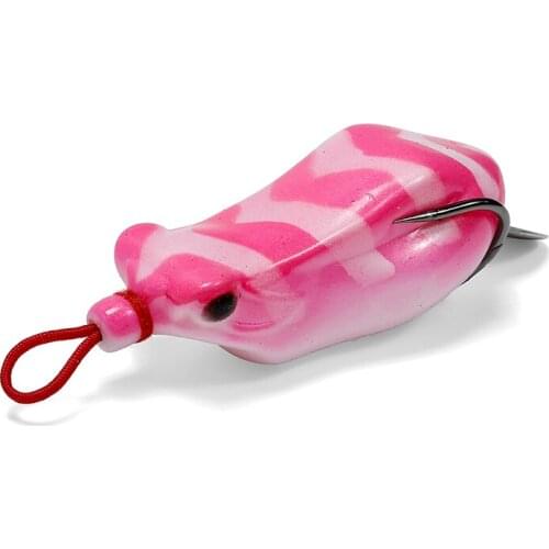 2020 New 12G 65mm Soft Lure Frog Frog Lure Lures Wobblers Metal Sequin Spoon Fishing Lure Wobblers Fishing Spoons Trout Lures