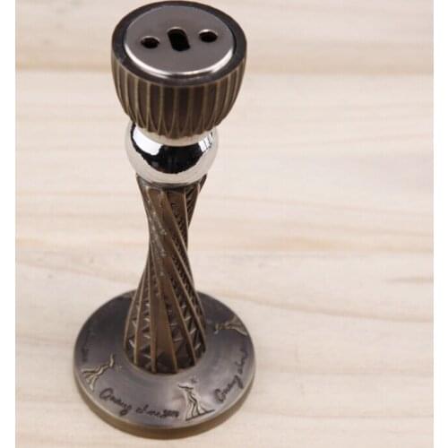 Free shipping Europe bronze zinc alloy door stopper All-match classical stop strong magnetism wall suction Vintage high-top stop