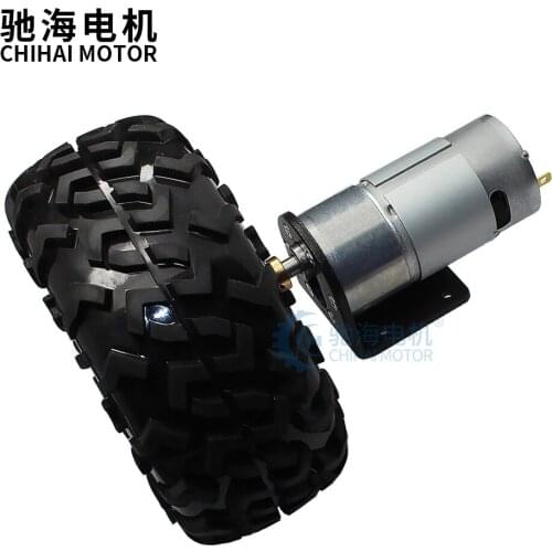 ChiHai Motor CHR-GM37-550 Big Load 60mm Metal Mecanum Wheel with high torque dc motor for Arduino DIY Project Smart RC Robotics