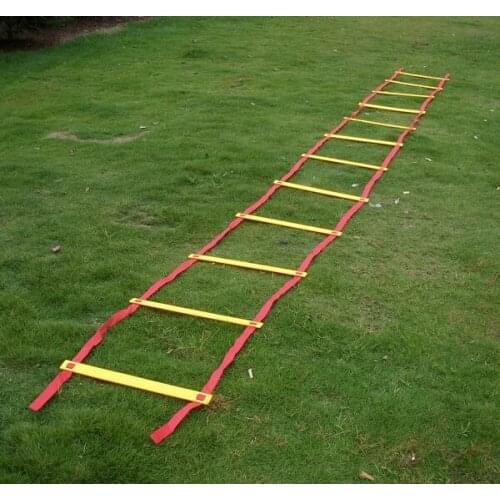 6m length Football Training rope ladder Soccer pace training Physical agility ladder