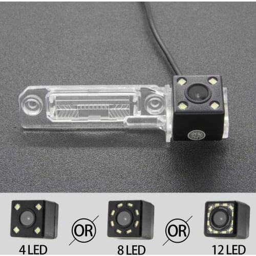 Owtosin Rear View Camera For Skoda Superb sedan MK2 2008-2015 Passat B6/Passat CC/golf MK5 2003-2009 Car Parking Reverse Monitor