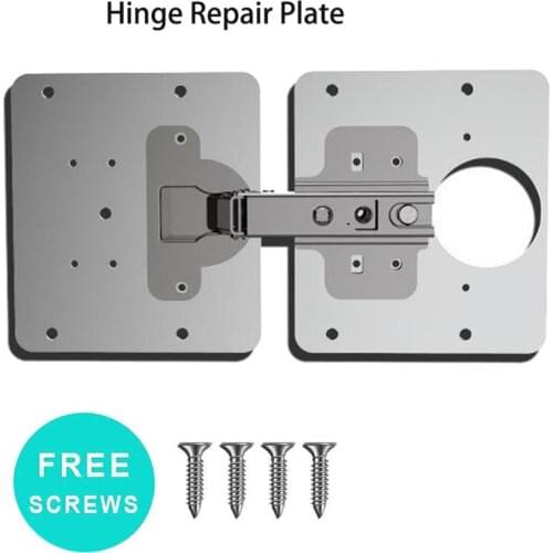 Easy Install Hinge Repair Plate Stainless Steel Plate Straight Bracket For Cabinet Furniture Drawer Beds Window Repair Accessory
