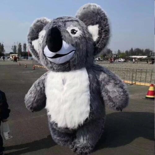 New Style Koala Inflatable Mascot Costume Suit Cosplay Party Clothing Advertising Carnival Halloween Easter Adult1.6m To 1.95m