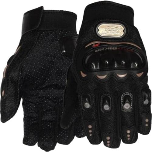 Pro-Biker Motorbike mitts Gloves Motorcycle Moto Luvas Motociclismo Para Guantes motocross Racing Motorcycler gloves (L, Red)