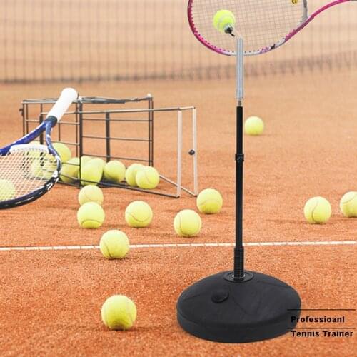 Professional Tennis Trainer Ball Machine Portable Tennis Training Tool Racquet Sport Self-study Practice Equipment For Beginners