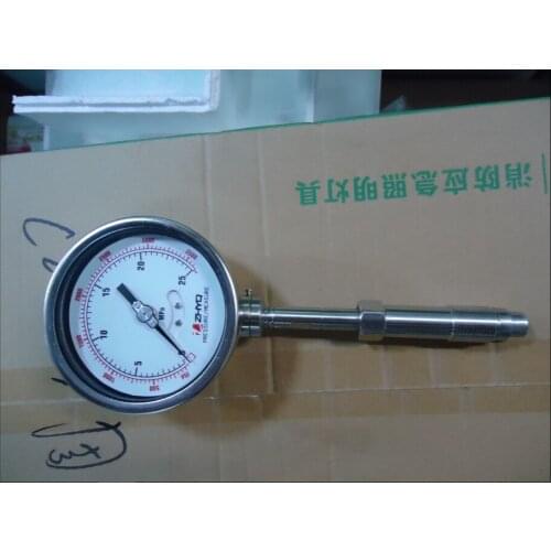 PT124Y-620-50mpa-M22 high temperature melt diaphragm pressure gauge Shanghai Chaohui pressure sensor
