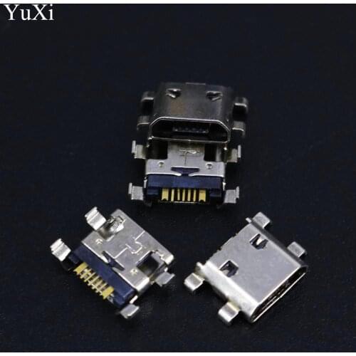 1pcs/lot 7 PIN, 5 Feet mini Micro USB connector charge socket jack for Samsung P5200 i9200 S7562 GT-S7562 I8190 S3 I8160 S7560