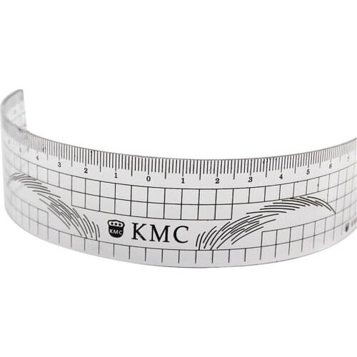 10Pcs Reusable Semi Permanent Eyebrow Rulers Tool Measures Microblading Professional Makeup Eyebrow Shap Tattoo Position Ruler