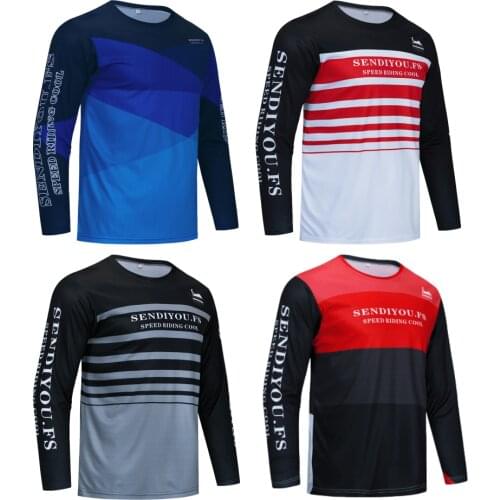 2020 Pro cycling jersey mountain downhill long sleeve bike racing alta DH MTB off-road motorcycle off-road BMX jerseys wholesale
