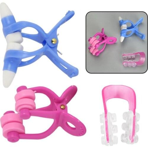 3Pcs Nose Up Clip Bridge Lifting Shaping Shaper Clipper Straightening Beauty Nose Clip Facial Clipper Corrector