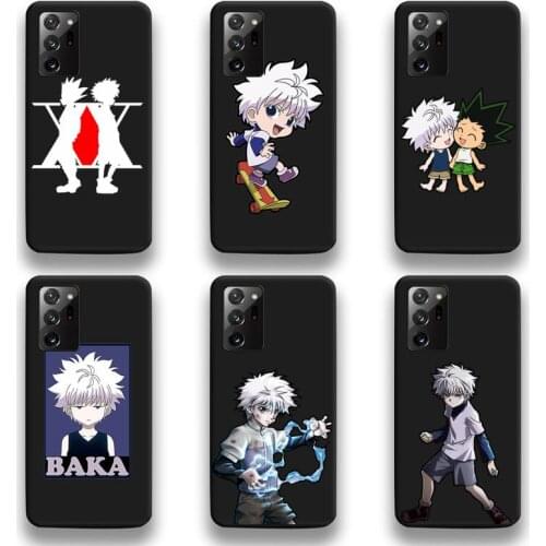 Hunter x hunter Killua Zoldyck Phone Case For Samsung Galaxy Note20 ultra 7 8 9 10 Plus lite M51 M21 M31 J8 2018 Prime