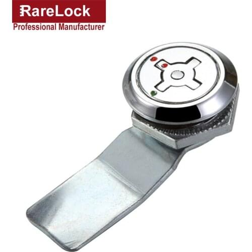 Zinc Alloy Rotary Tongue Lock Industrial Cabinet Lock Rarelock MA017 E