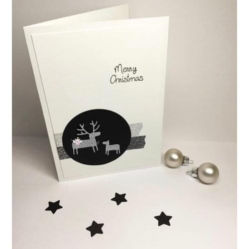 Christmas deer decoration Metal Cutting Dies Stencils DIY Scrapbooking Paper/photo Cards Embossing Dies