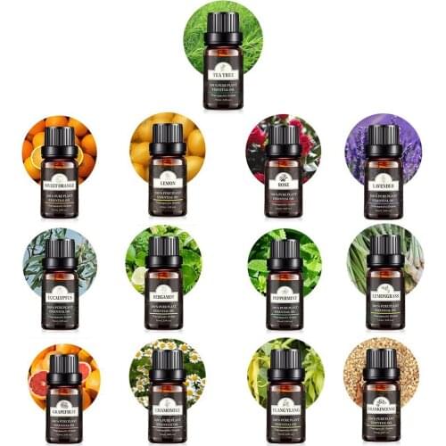 Essential Oil Pure Natural Sandalwood Ylang Natural 10ML Pure Essential Oils Aromatherapy Diffusers Air Fresh Care