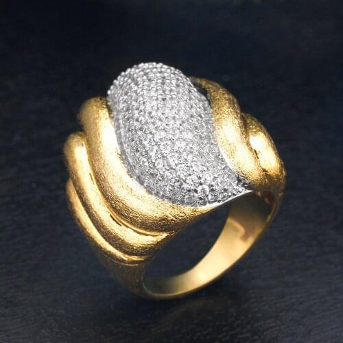 Bride Talk New Arrivals Women Fashion Ring For Wedding Party Cubic Zirconia High Quality Birthday Day Gift Bridal Rings Jewelry