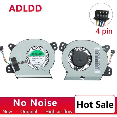New laptop CPU cooling fan Cooler Notebook for ASUS EeeBook E402M E402S E502S E502M E502N E402MA E502MA SUNON DC5V 2.25W