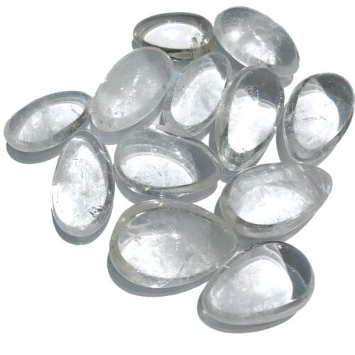 100g~1000g high Quality Natural Clear Quartz Tumble White Crystal Gravel For Decoration Healing