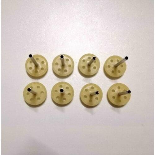 8PCS rc Quadcopter Principal Axis Gear main gears suitable for JD22S E520 E520S rc drone gps camera Quadcopter gear spare parts