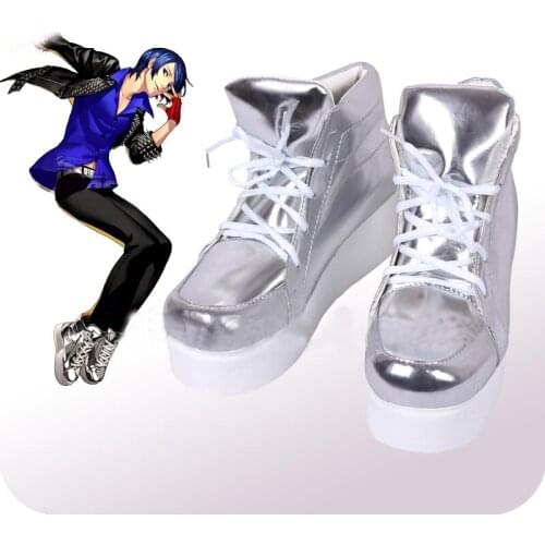 Persona 5: Dancing Star Night Yusuke Kitagawa Cosplay Shoes Boots Adult Halloween Carnival Party Cosplay Costume Accessories
