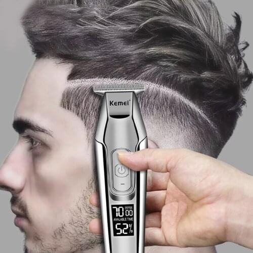 Professional barber hair trimmer beard hair clipper trimer for men hair cutter electric hair cutting machine haircut razor edger