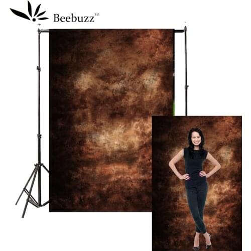 Dark brown gradient color Character portrait background photophone photo Photography studio model