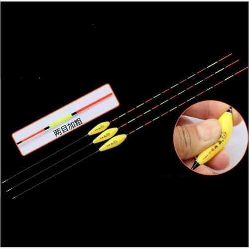 Soft body vertical float suitable for wild fishing 3 sets 9 pcs durable and tough 3 sets 9 pcs