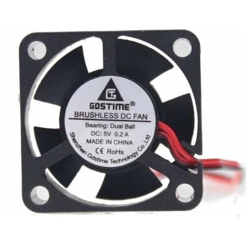 5pcs Gdstime 5v 3010 30x30x10mm 3cm Dual Ball Portable Mini Intelligent DC Cooling Fan 30mm x 10mm Cooler