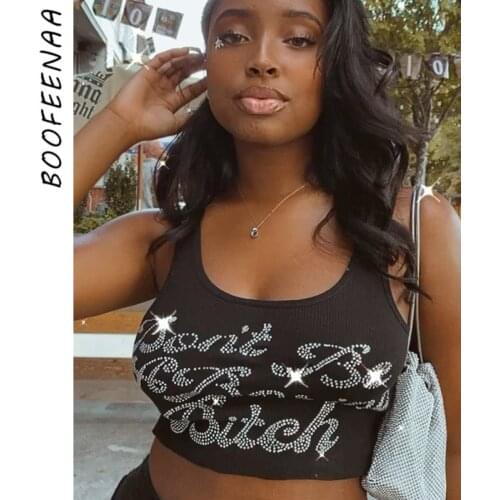 Женские майки BOOFEENAA China At AliExpress