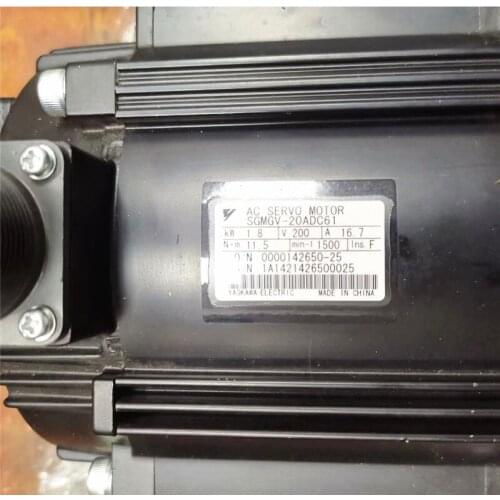 Used Tested Working SGMGV-20ADC61 AC SERVO MOTOR