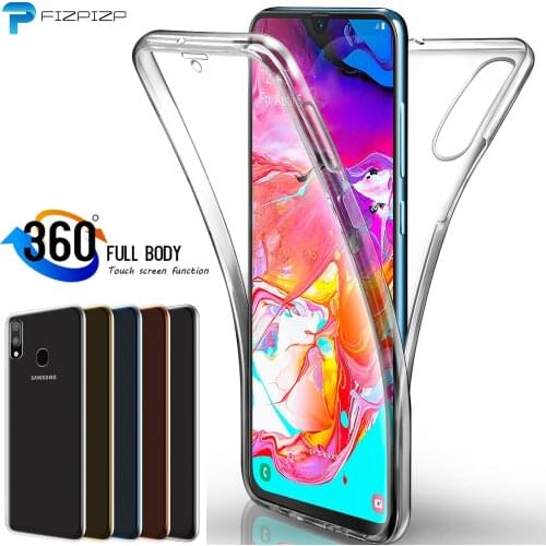 360 Degree Front + Back Case for Samsung Galaxy A10 A20 A30 A40 A50 S8 S9 Plus S10e S10 A6 A8 J4 J6 A7 2018 Soft Silicone Cover