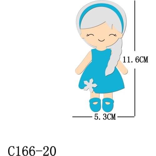 New princess Wooden die Scrapbooking C-166-20 Cutting Dies